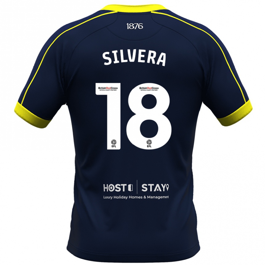 Niño Fútbol Camiseta Sam Silvera #18 Armada 2ª Equipación 2023/24