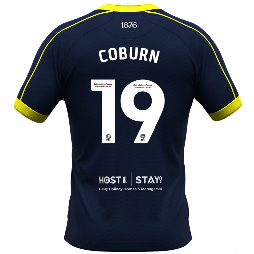 Niño Fútbol Camiseta Josh Coburn #19 Armada 2ª Equipación 2023/24