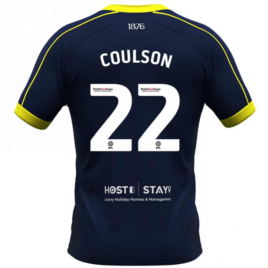 Niño Fútbol Camiseta Hayden Coulson #22 Armada 2ª Equipación 2023/24