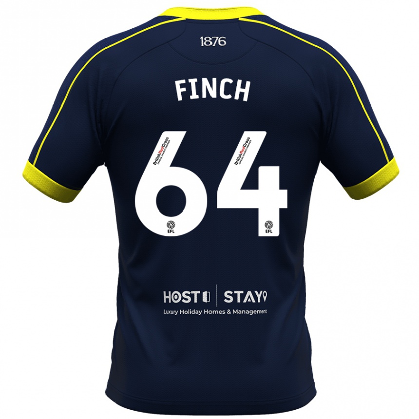 Niño Fútbol Camiseta Sonny Finch #64 Armada 2ª Equipación 2023/24