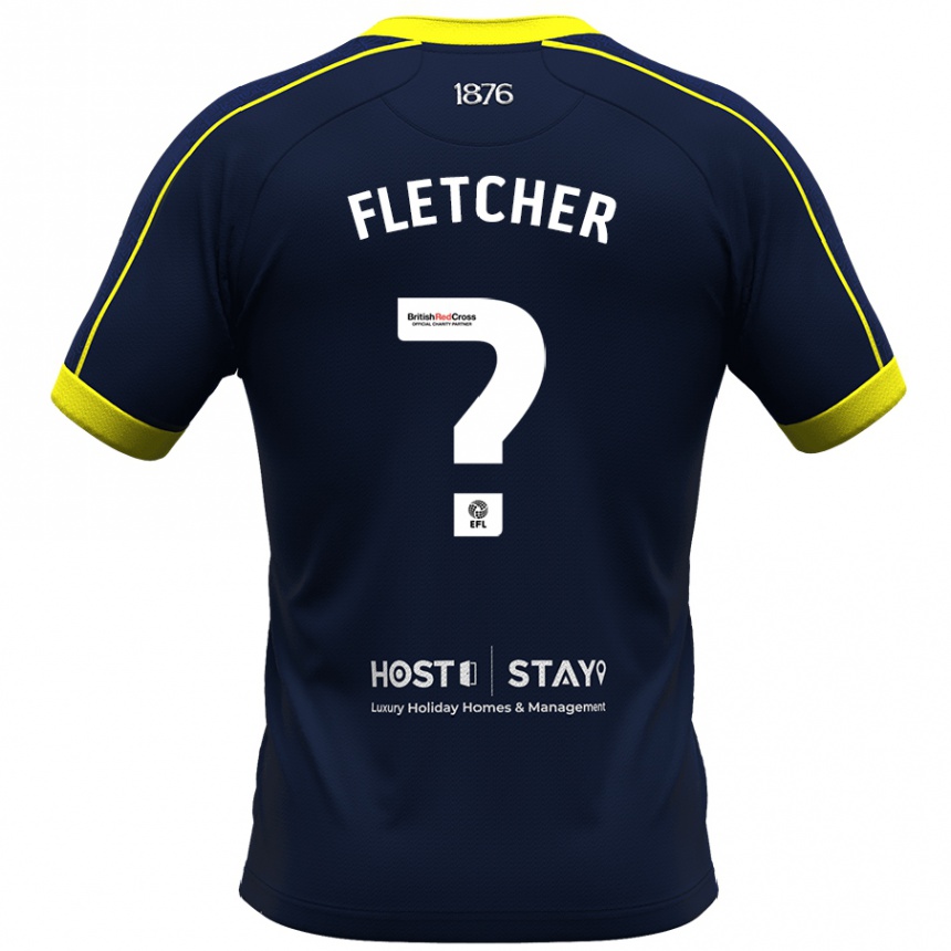 Niño Fútbol Camiseta Isaac Fletcher #0 Armada 2ª Equipación 2023/24