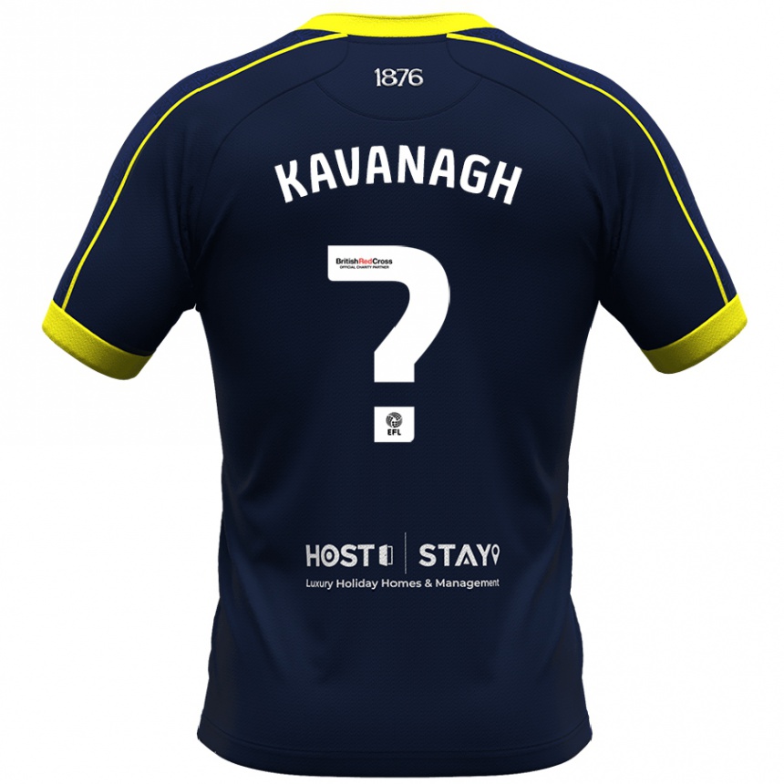 Niño Fútbol Camiseta Calum Kavanagh #0 Armada 2ª Equipación 2023/24