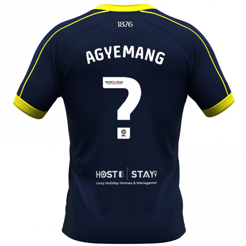 Niño Fútbol Camiseta Terrell Agyemang #0 Armada 2ª Equipación 2023/24