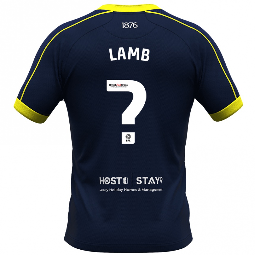 Niño Fútbol Camiseta Oliver Lamb #0 Armada 2ª Equipación 2023/24