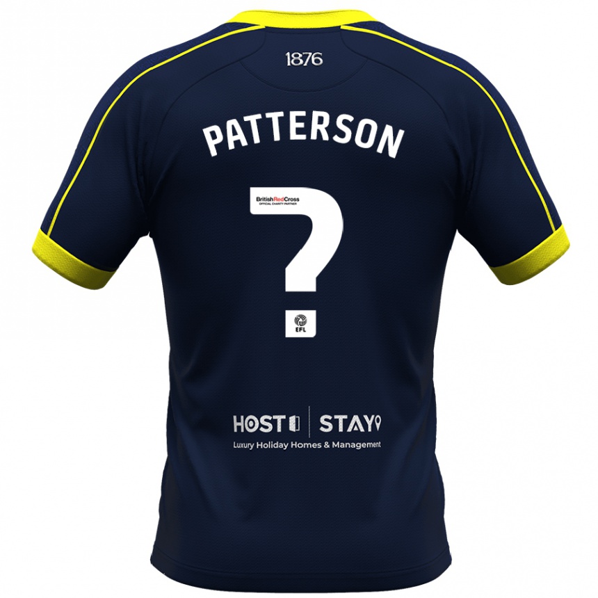 Niño Fútbol Camiseta Jack Patterson #2 Armada 2ª Equipación 2023/24