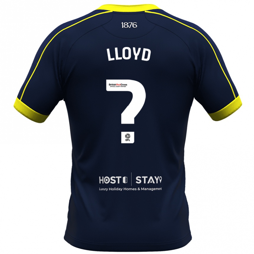 Niño Fútbol Camiseta Oliver Lloyd #0 Armada 2ª Equipación 2023/24