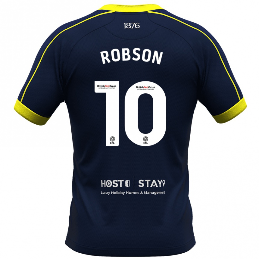 Niño Fútbol Camiseta Lauren Robson #10 Armada 2ª Equipación 2023/24