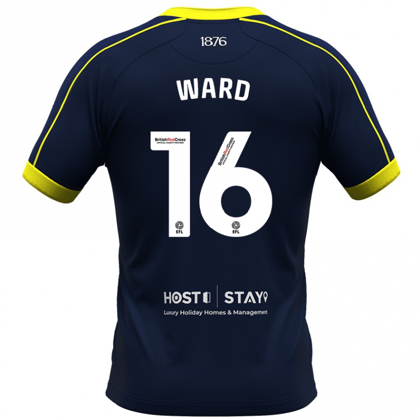 Niño Fútbol Camiseta Francesca Ward #16 Armada 2ª Equipación 2023/24