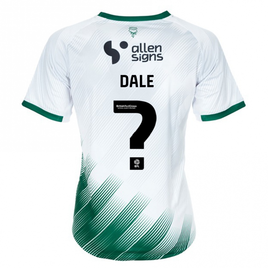 Niño Fútbol Camiseta Harry Dale #0 Blanco 2ª Equipación 2023/24