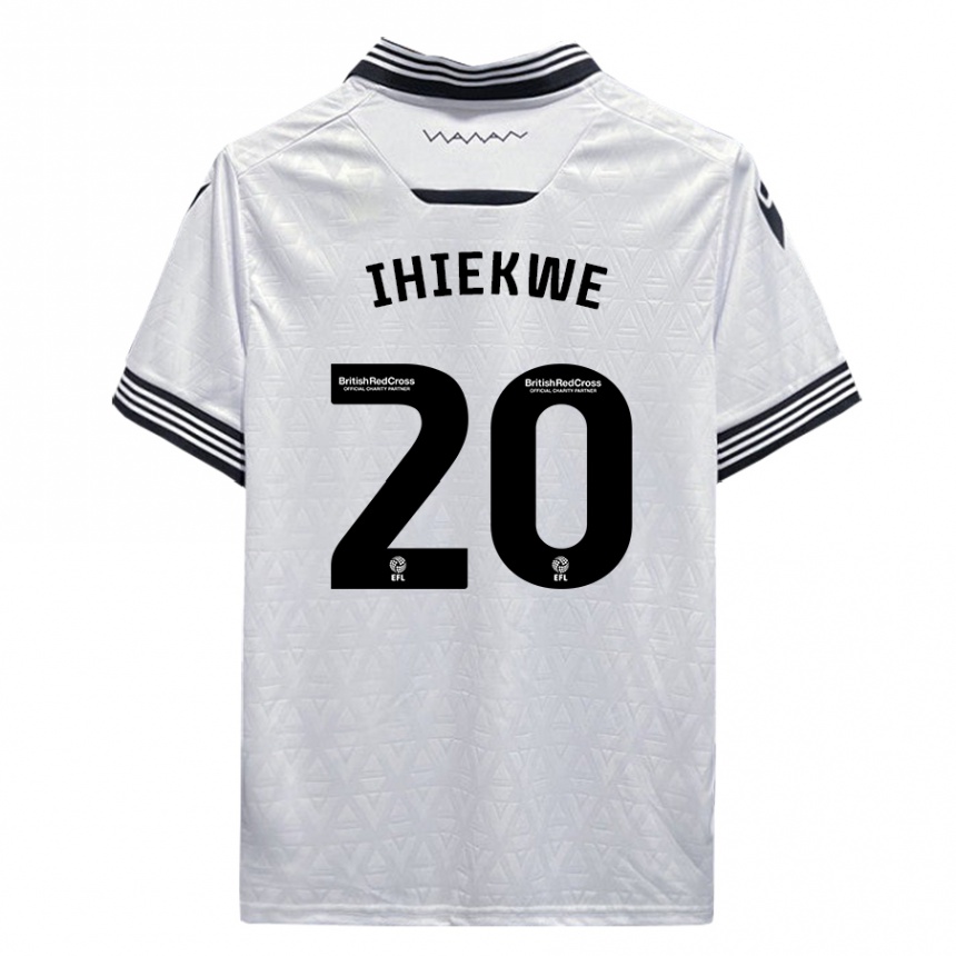 Niño Fútbol Camiseta Michael Ihiekwe #20 Blanco 2ª Equipación 2023/24