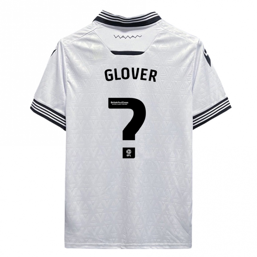 Niño Fútbol Camiseta Jay Glover #0 Blanco 2ª Equipación 2023/24