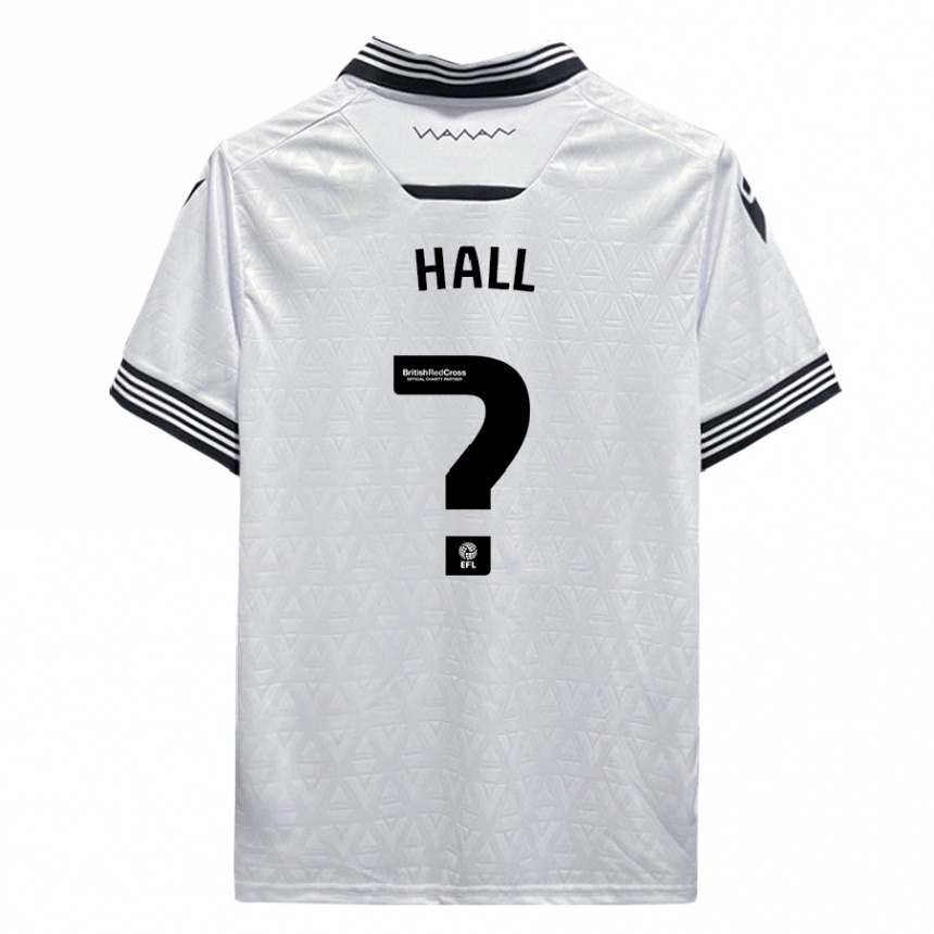 Niño Fútbol Camiseta Jack Hall #0 Blanco 2ª Equipación 2023/24