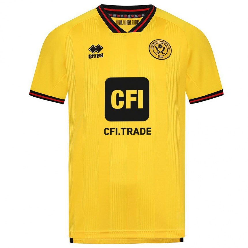 Niño Fútbol Camiseta Bethan Davies #33 Amarillo 2ª Equipación 2023/24