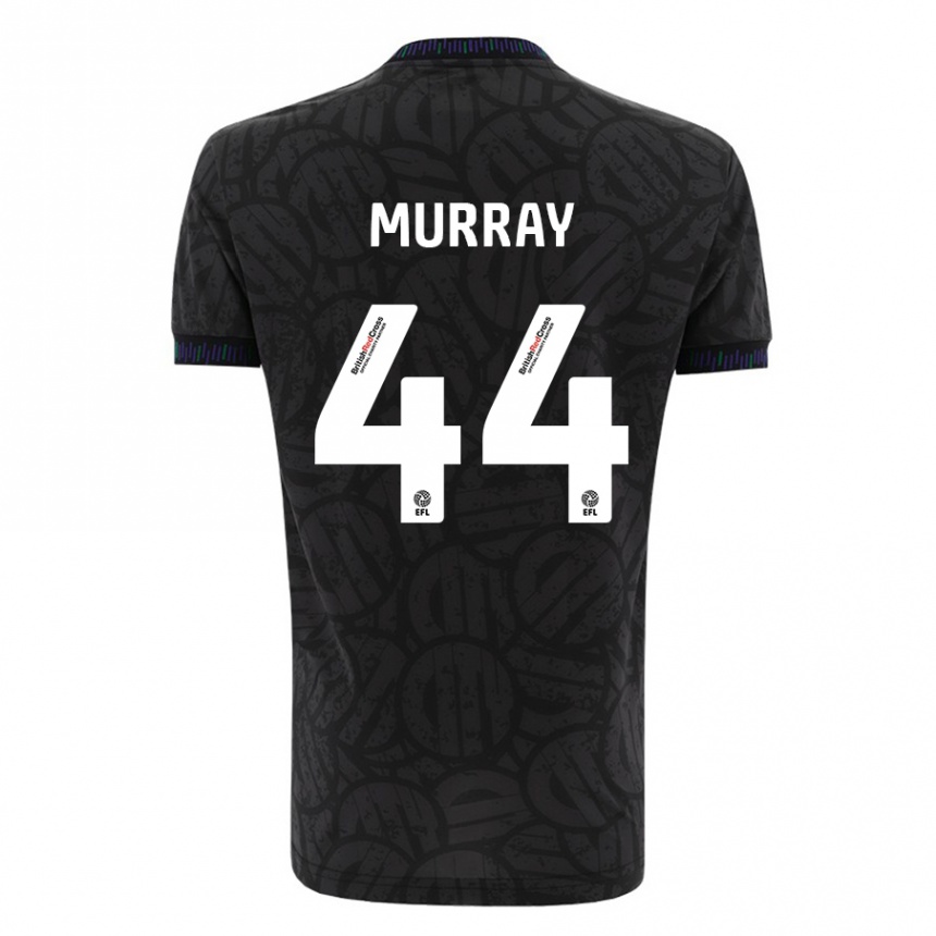 Niño Fútbol Camiseta Satara Murray #44 Negro 2ª Equipación 2023/24