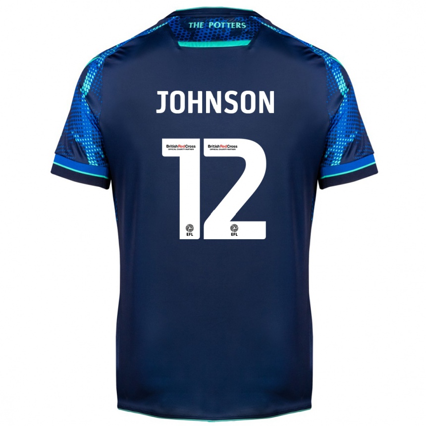 Niño Fútbol Camiseta Daniel Johnson #12 Armada 2ª Equipación 2023/24