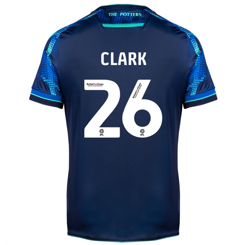 Niño Fútbol Camiseta Ciaran Clark #26 Armada 2ª Equipación 2023/24