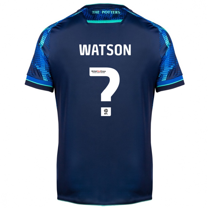 Niño Fútbol Camiseta Adam Watson #0 Armada 2ª Equipación 2023/24