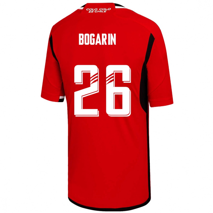 Niño Fútbol Camiseta Dahiana Bogarín #26 Rojo 2ª Equipación 2023/24