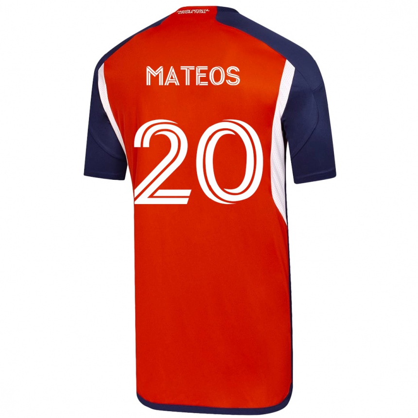 Niño Fútbol Camiseta Federico Mateos #20 Blanco 2ª Equipación 2023/24