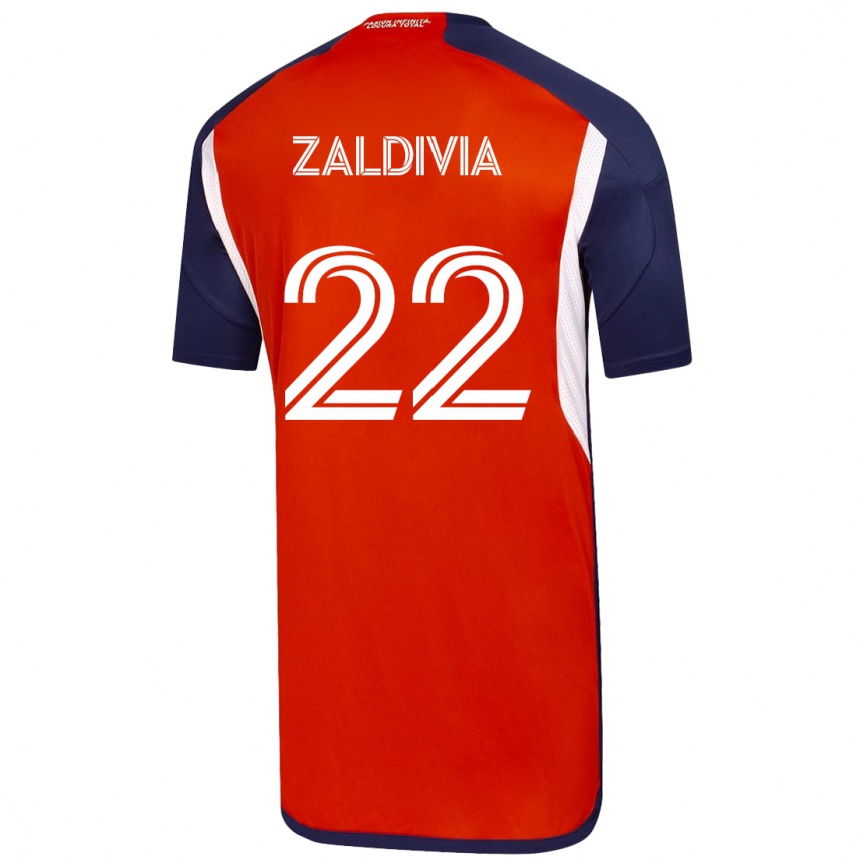 Niño Fútbol Camiseta Matías Zaldivia #22 Blanco 2ª Equipación 2023/24