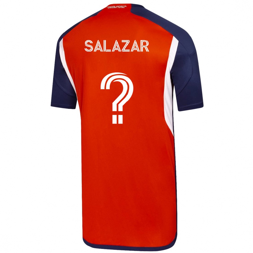 Niño Fútbol Camiseta Yahir Salazar #0 Blanco 2ª Equipación 2023/24
