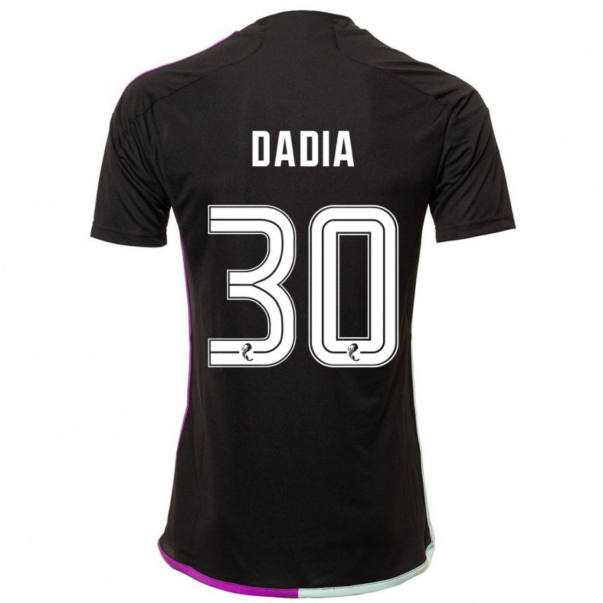 Niño Fútbol Camiseta Or Dadia #30 Negro 2ª Equipación 2023/24