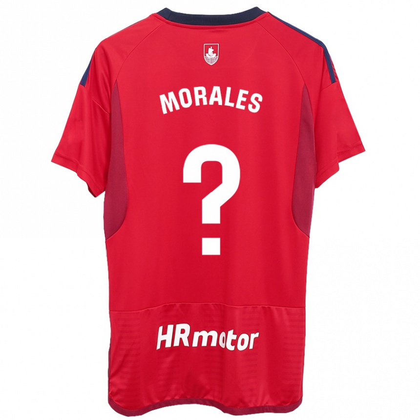 Hombre Fútbol Camiseta Anai Morales #0 Rojo 1ª Equipación 2023/24