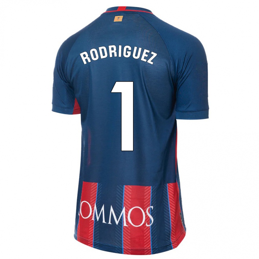 Hombre Fútbol Camiseta Nuria Rodríguez #1 Armada 1ª Equipación 2023/24