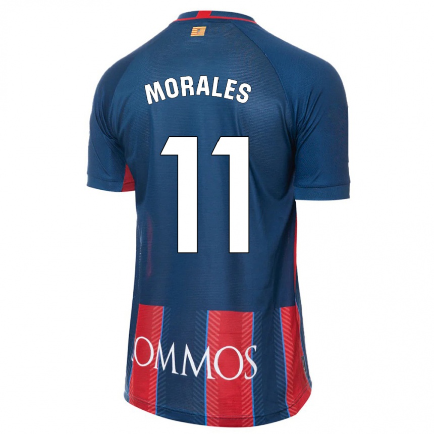 Hombre Fútbol Camiseta Carolina Morales #11 Armada 1ª Equipación 2023/24