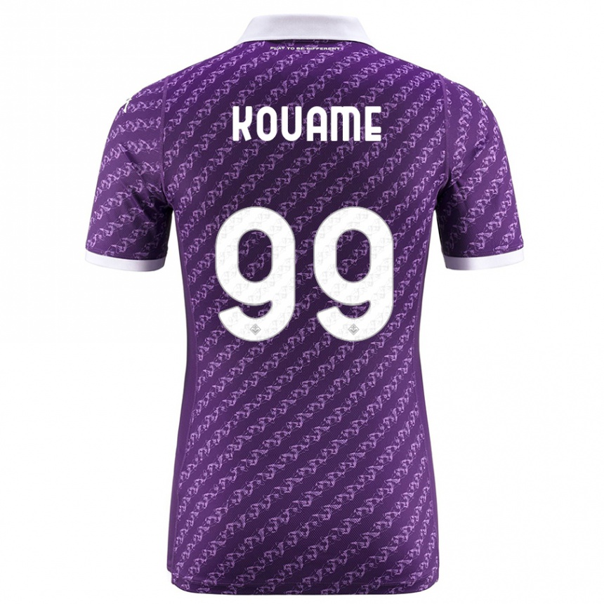 Hombre Fútbol Camiseta Christian Kouamé #99 Violeta 1ª Equipación 2023/24