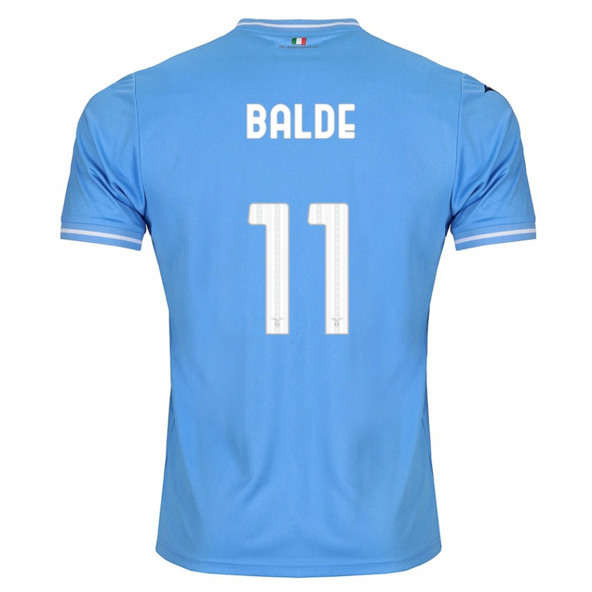 Hombre Fútbol Camiseta Mahamadou Balde #11 Azul 1ª Equipación 2023/24