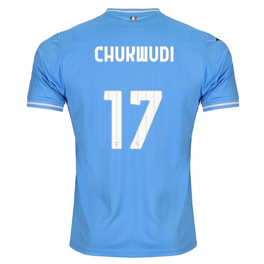 Hombre Fútbol Camiseta Ogonna Franca Chukwudi #17 Azul 1ª Equipación 2023/24