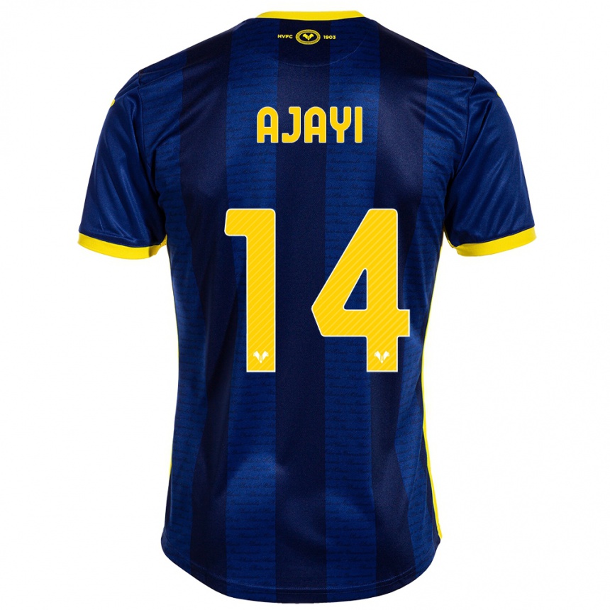 Hombre Fútbol Camiseta Junior Ajayi #14 Armada 1ª Equipación 2023/24