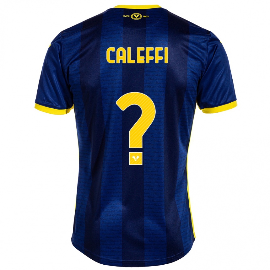 Hombre Fútbol Camiseta Andrea Caleffi #0 Armada 1ª Equipación 2023/24