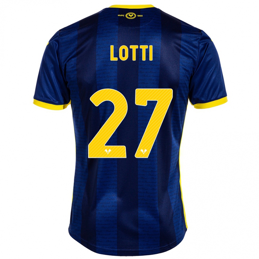 Hombre Fútbol Camiseta Irene Lotti #27 Armada 1ª Equipación 2023/24