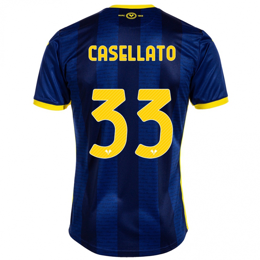 Hombre Fútbol Camiseta Elisa Casellato #33 Armada 1ª Equipación 2023/24