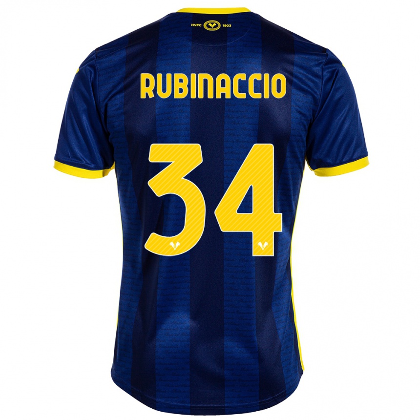Hombre Fútbol Camiseta Nikol Rubinaccio #34 Armada 1ª Equipación 2023/24