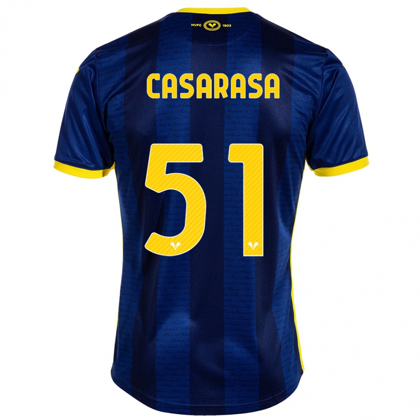 Hombre Fútbol Camiseta Asia Casarasa #51 Armada 1ª Equipación 2023/24