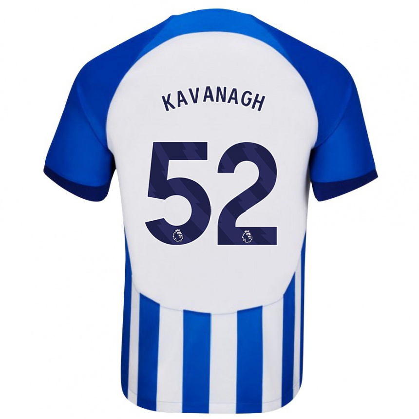 Hombre Fútbol Camiseta Leigh Kavanagh #52 Azul 1ª Equipación 2023/24