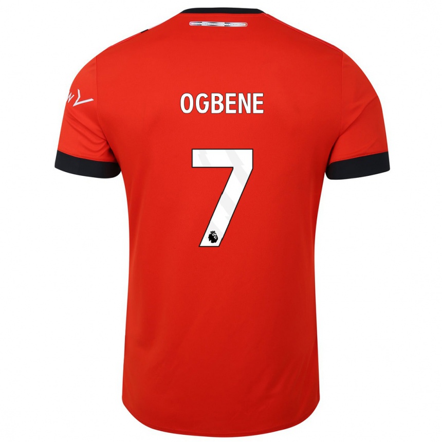 Hombre Fútbol Camiseta Chiedozie Ogbene #7 Rojo 1ª Equipación 2023/24