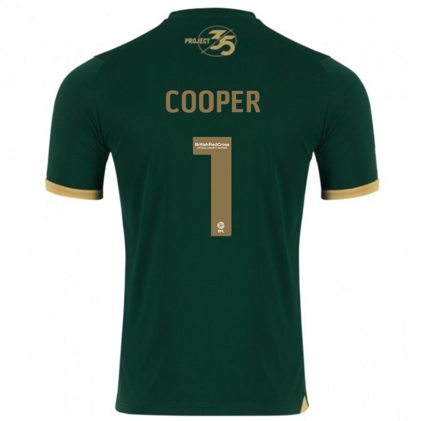 Hombre Fútbol Camiseta Michael Cooper #1 Verde 1ª Equipación 2023/24