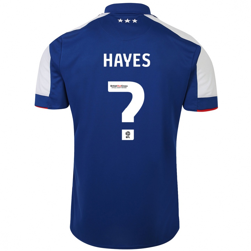 Hombre Fútbol Camiseta Nick Hayes #0 Azul 1ª Equipación 2023/24