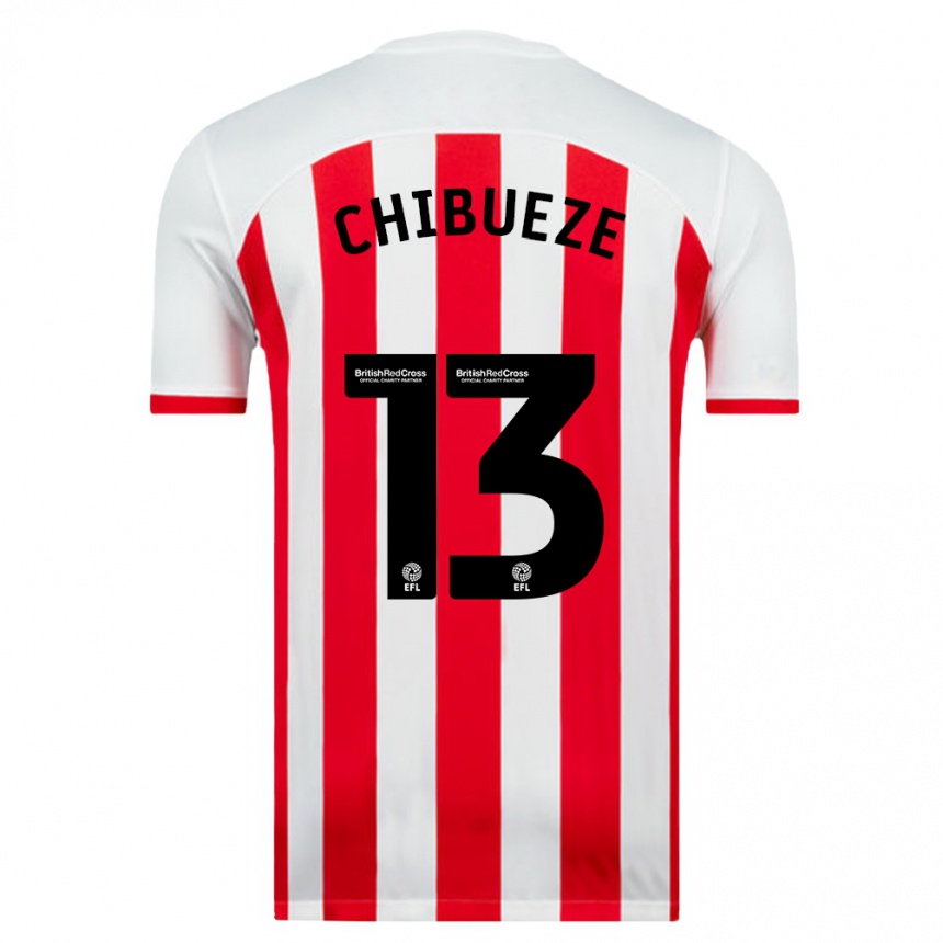 Hombre Fútbol Camiseta Kelechi Chibueze #13 Blanco 1ª Equipación 2023/24