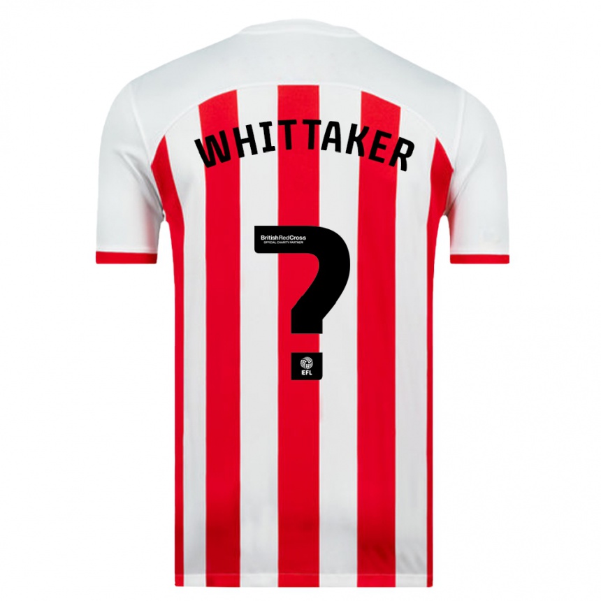 Hombre Fútbol Camiseta Jack Whittaker #0 Blanco 1ª Equipación 2023/24