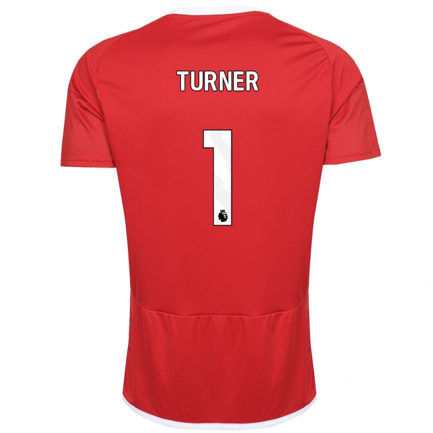 Hombre Fútbol Camiseta Matt Turner #1 Rojo 1ª Equipación 2023/24