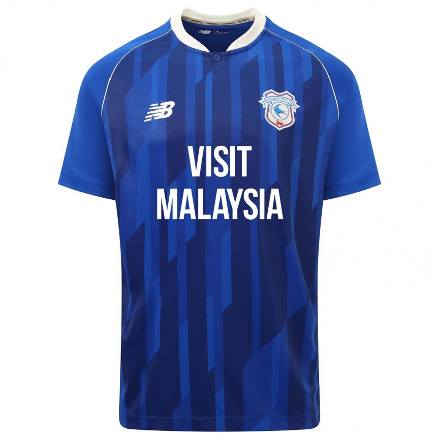 Hombre Fútbol Camiseta Ellie Jones #16 Azul 1ª Equipación 2023/24