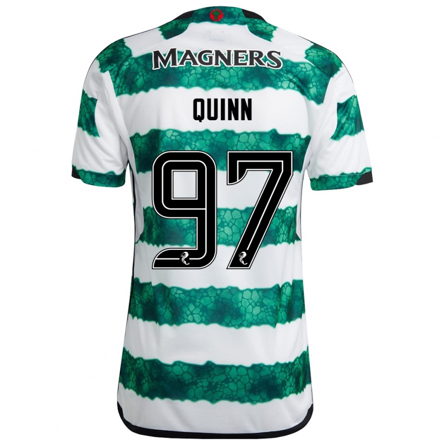 Hombre Fútbol Camiseta Ben Quinn #97 Verde 1ª Equipación 2023/24