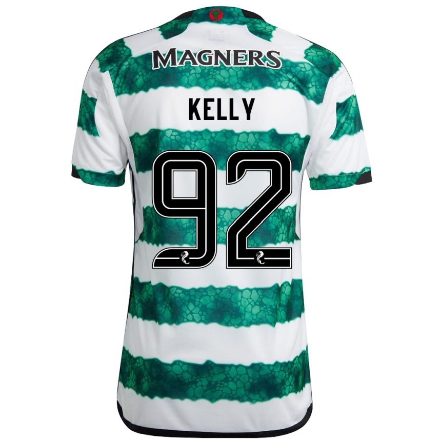 Hombre Fútbol Camiseta Daniel Kelly #92 Verde 1ª Equipación 2023/24