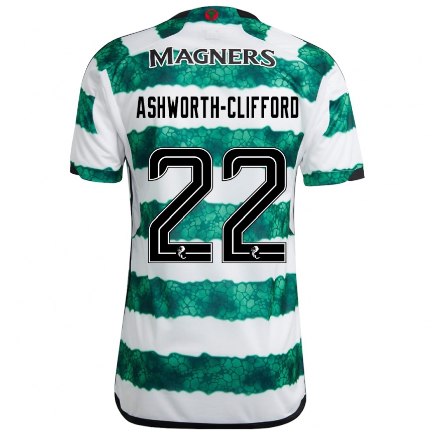 Hombre Fútbol Camiseta Lucy Ashworth-Clifford #22 Verde 1ª Equipación 2023/24