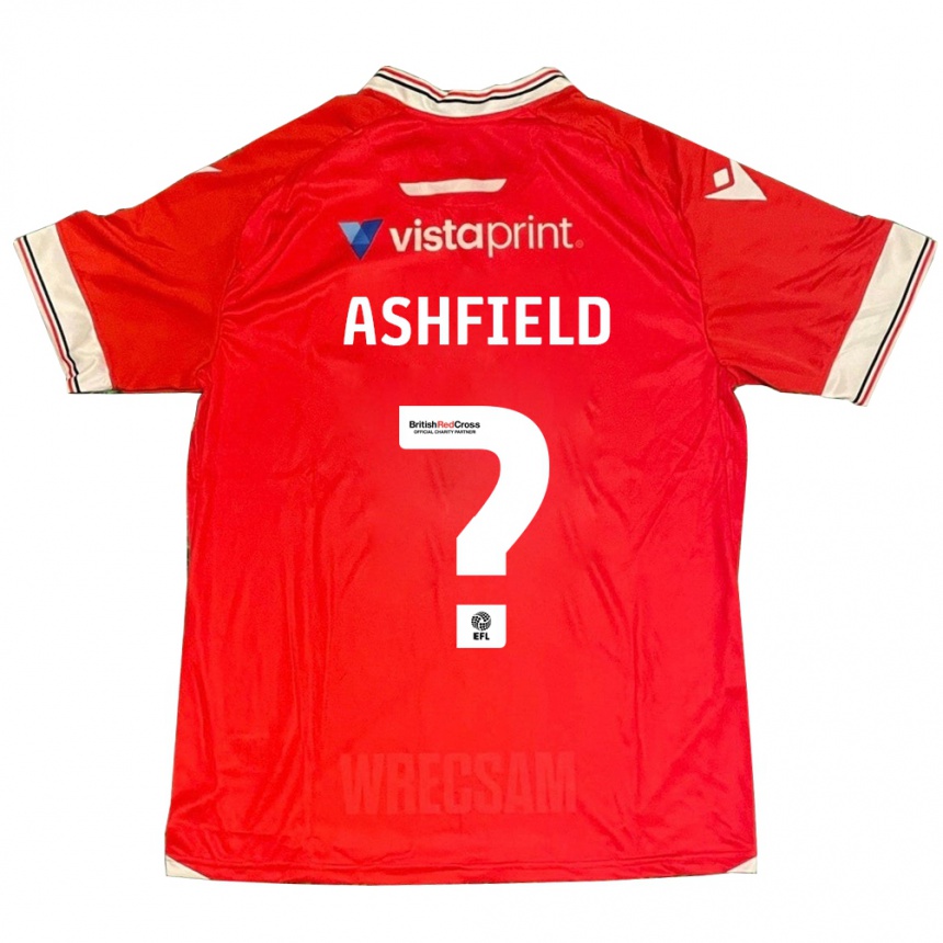 Hombre Fútbol Camiseta Harry Ashfield #0 Rojo 1ª Equipación 2023/24